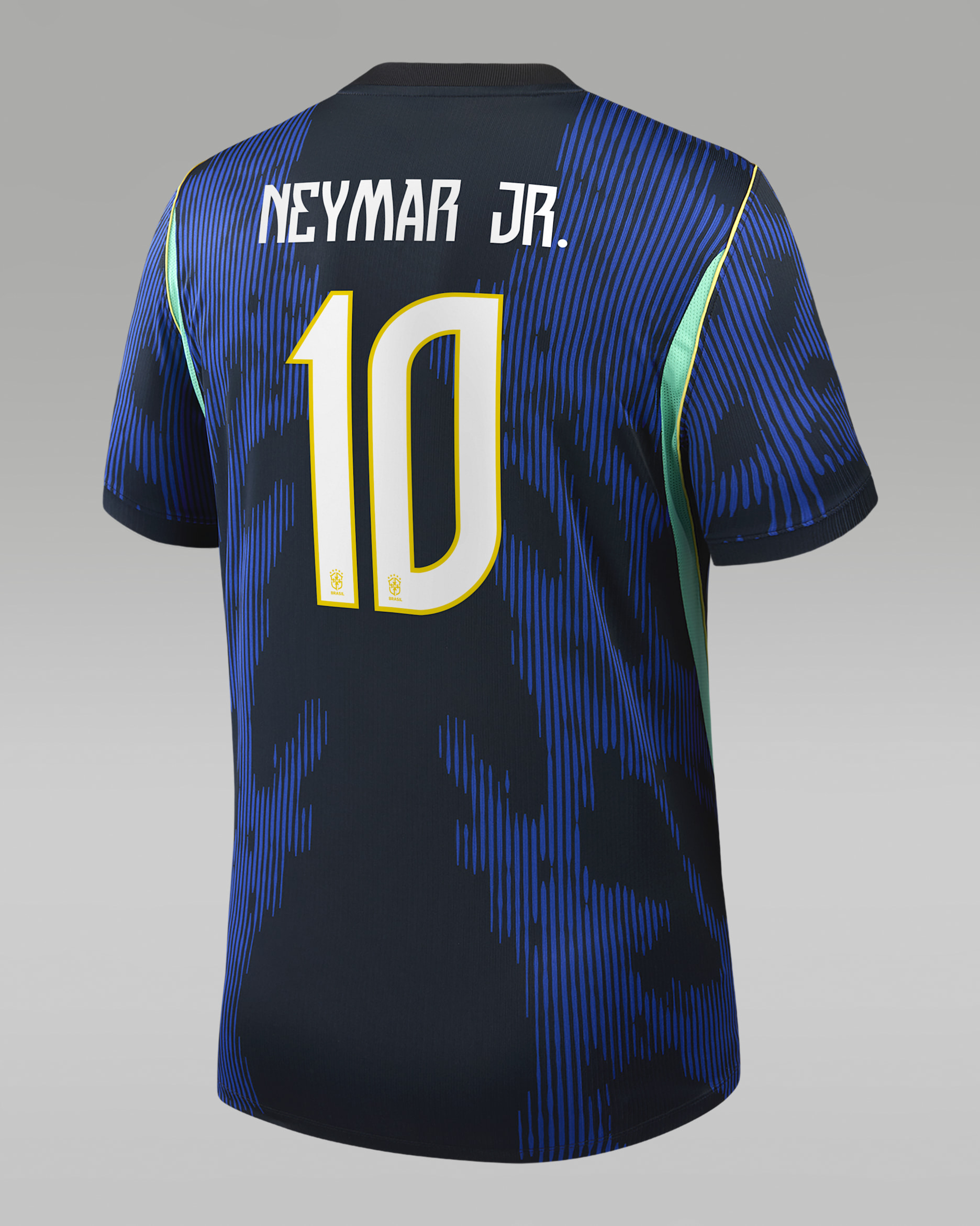 Nike ブラジル代表シャツ Neymar Jr. Neymar Jr. Brazil 2026 Stadium Away Big Kids' Jordan Dri-FIT
